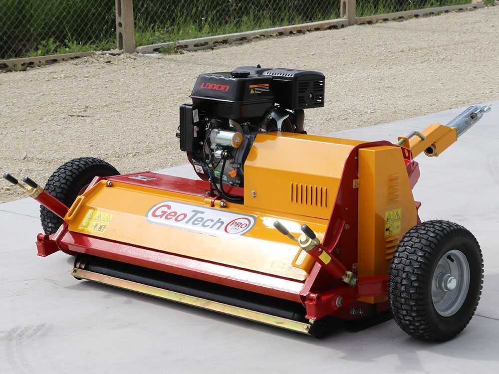 geotech pro gtrb120 tondeuse débroussailleuse tracté pour quad loncin g420fd