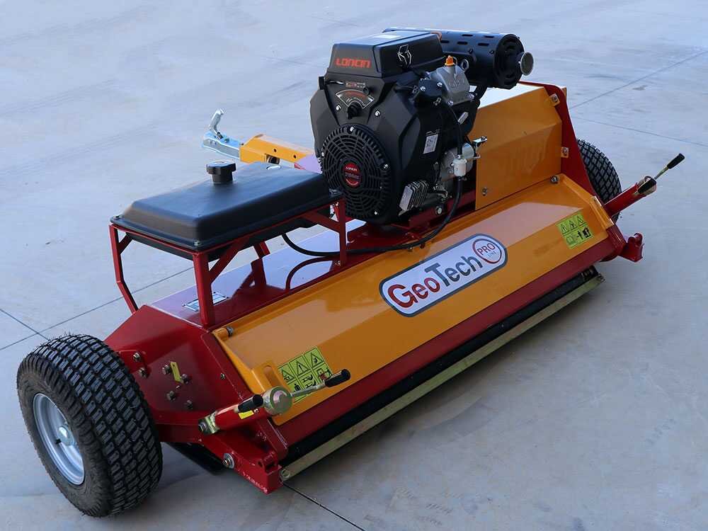 geotech pro gtrb145 tondeuse débroussailleuse pour quad loncin lc2v80fd