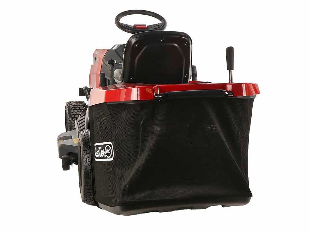 geotech pro prtm 180 1020 cm tracteur tondeuse boîte mécanique bac de ramassage