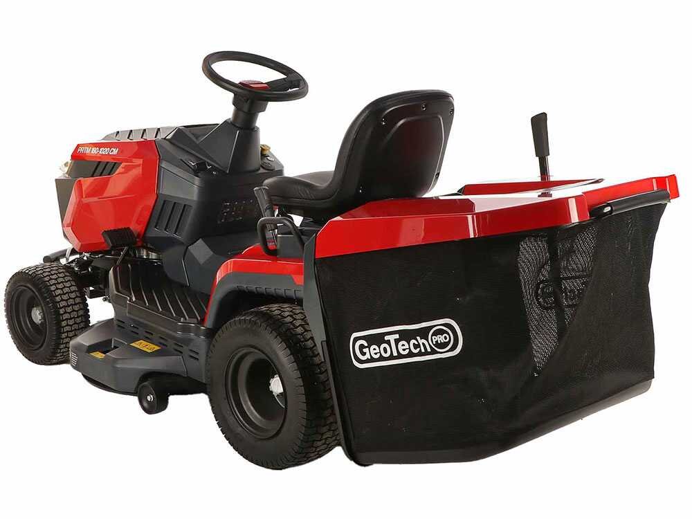 geotech pro prtm 180 1020 cm tracteur tondeuse boîte mécanique bac de ramassage