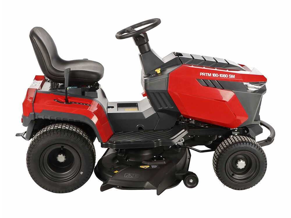 geotech pro prtm 180 1080 sm tracteur tondeuse boîte à vitesses mécanique Éjection latérale et mulching