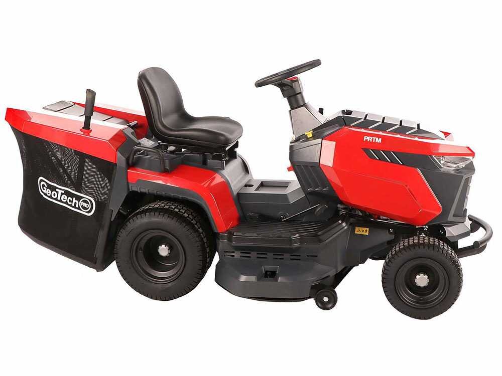 geotech pro prtm 200 1020 h cm tracteur tondeuse transmission hydrostatique bac de ramassage