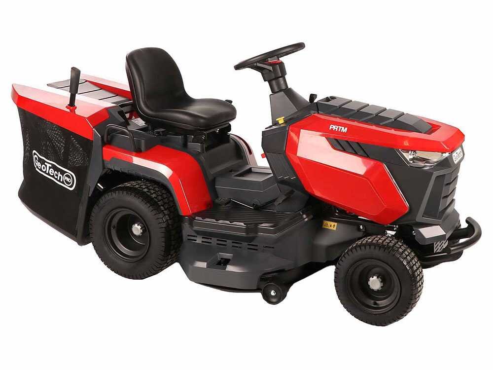 geotech pro prtm 200 1020 h cm tracteur tondeuse transmission hydrostatique bac de ramassage