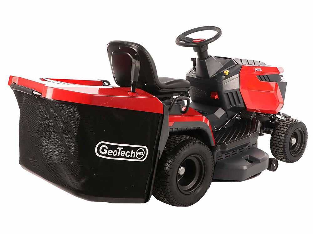 geotech pro prtm 200 1020 h cm tracteur tondeuse transmission hydrostatique bac de ramassage