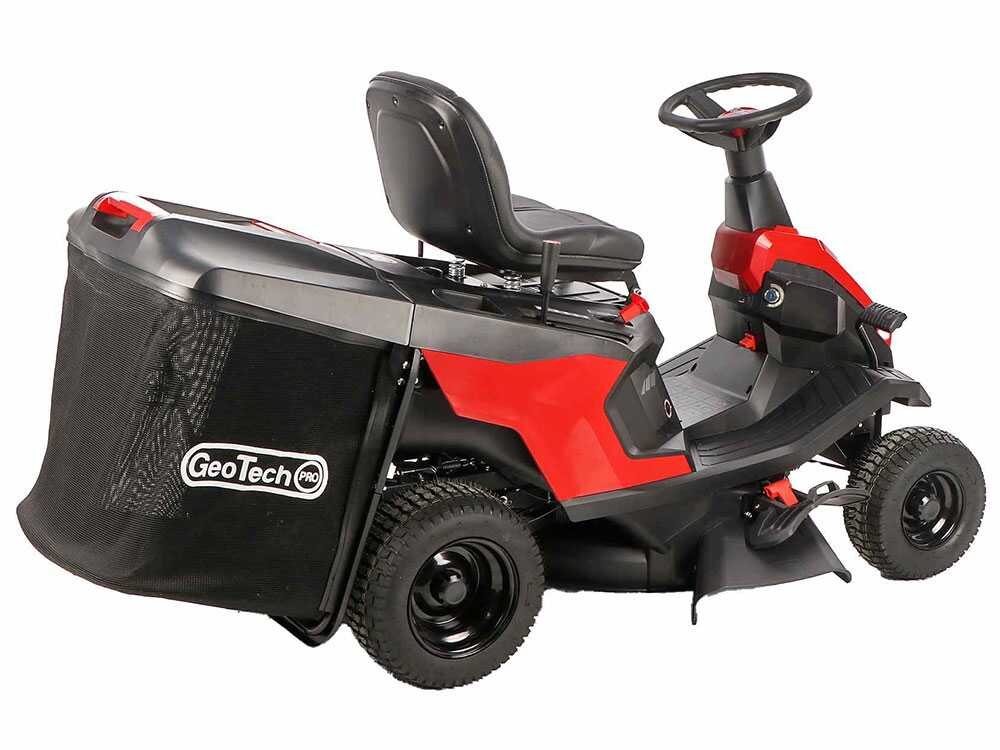 geotech pro rm 75 660 csm tracteur tondeuse mini rider coupe de 66 cm démarrage électrique