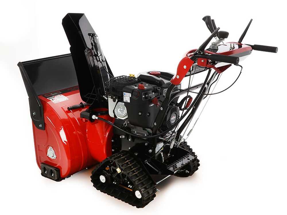 geotech pro stp1176 tebs fraise à neige thermique à chenilles b&s 1450 snow