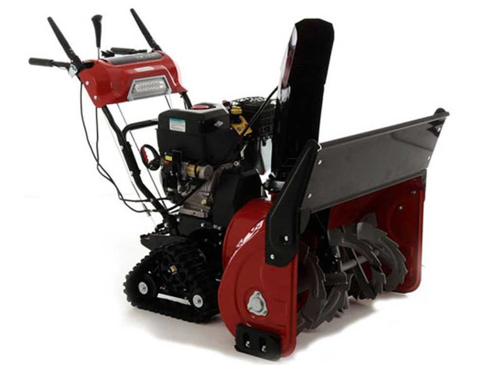 geotech pro stp1587 terbs fraise à neige thermique à chenilles b&s 2100