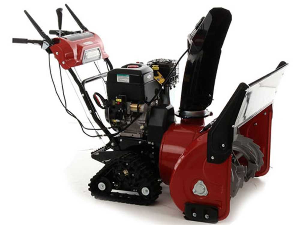 geotech pro stp1587 terbs fraise à neige thermique à chenilles b&s 2100