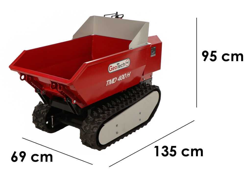 geotech pro tmd 400 h brouette à batterie 48v 15ah avec basculement hydraulique - Machines territoires geotech pro tmd 400 h brouette à batterie 48v 15ah avec basculement hydraulique