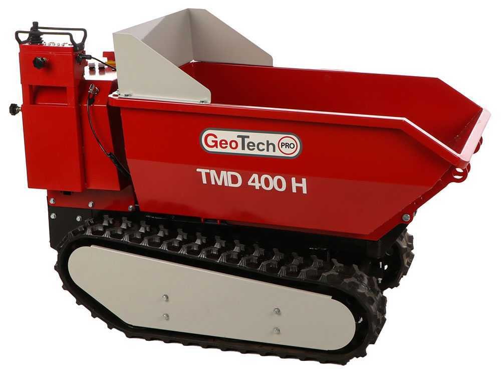 geotech pro tmd 400 h brouette à batterie 48v 15ah avec basculement hydraulique - Machines territoires geotech pro tmd 400 h brouette à batterie 48v 15ah avec basculement hydraulique