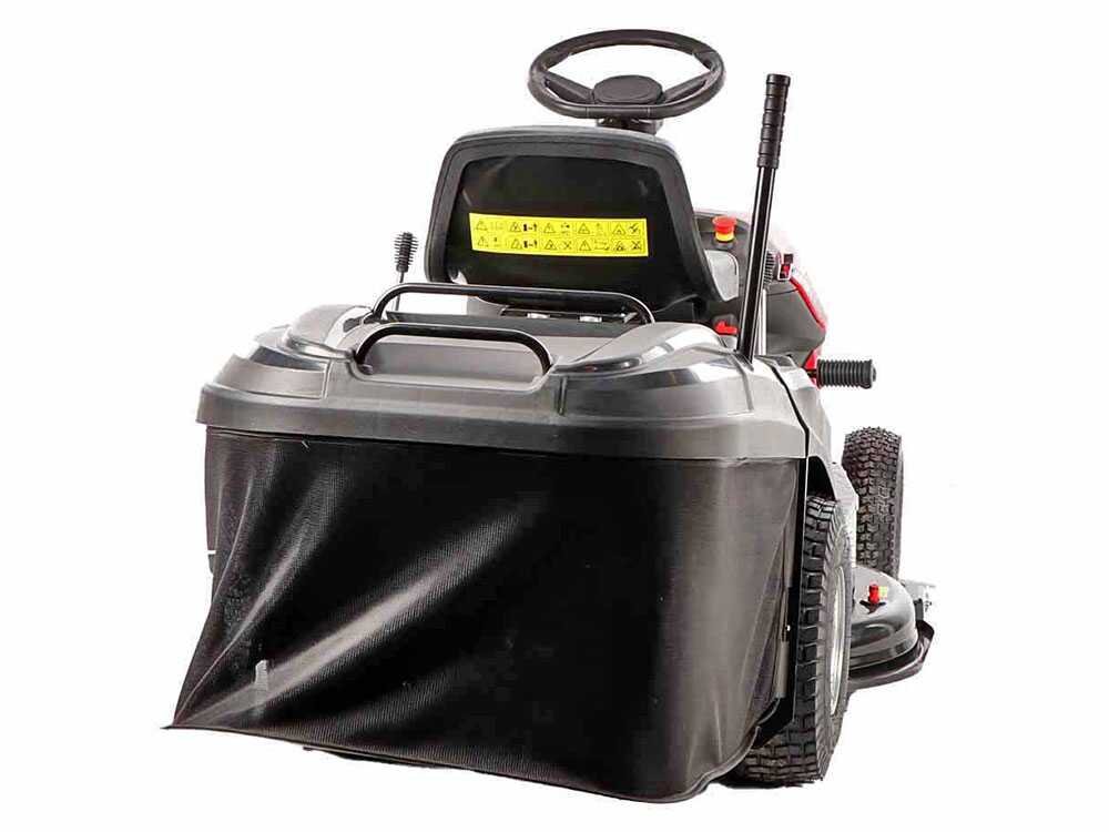 geotech rtm 170 960 c tracteur tondeuse boîte mécanique bac de ramassage