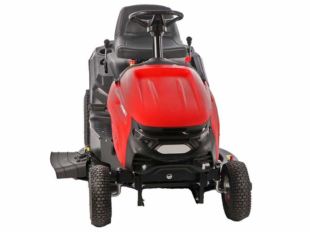 geotech rtm 170 960 s tracteur tondeuse boîte mécanique Éjection latérale