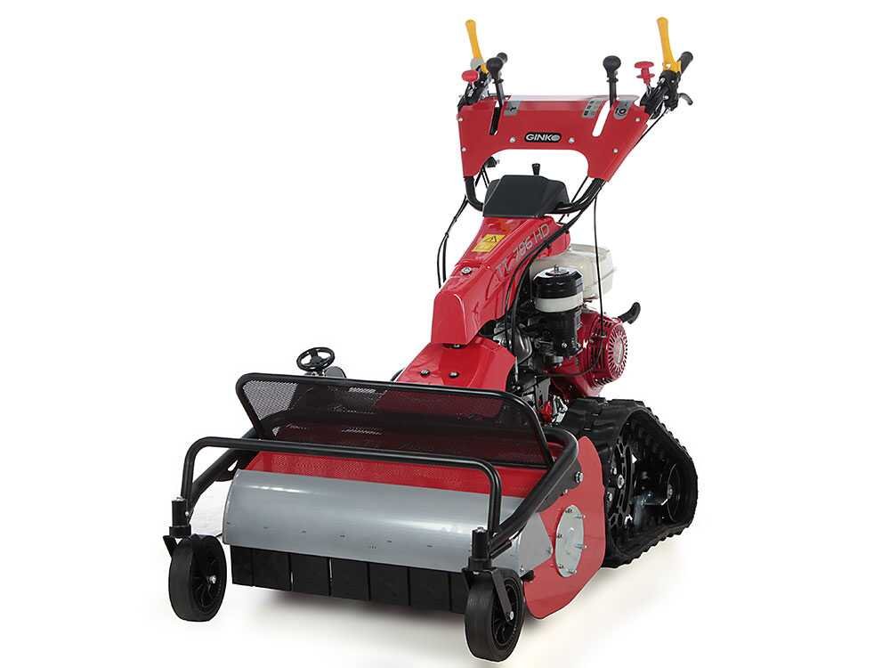 ginko mgm tt 786 hd tondeuse débroussailleuse professionnelle à couteaux sur chenilles honda gx270 - Machines territoires ginko mgm tt 786 hd tondeuse débroussailleuse professionnelle à couteaux sur chenilles honda gx270