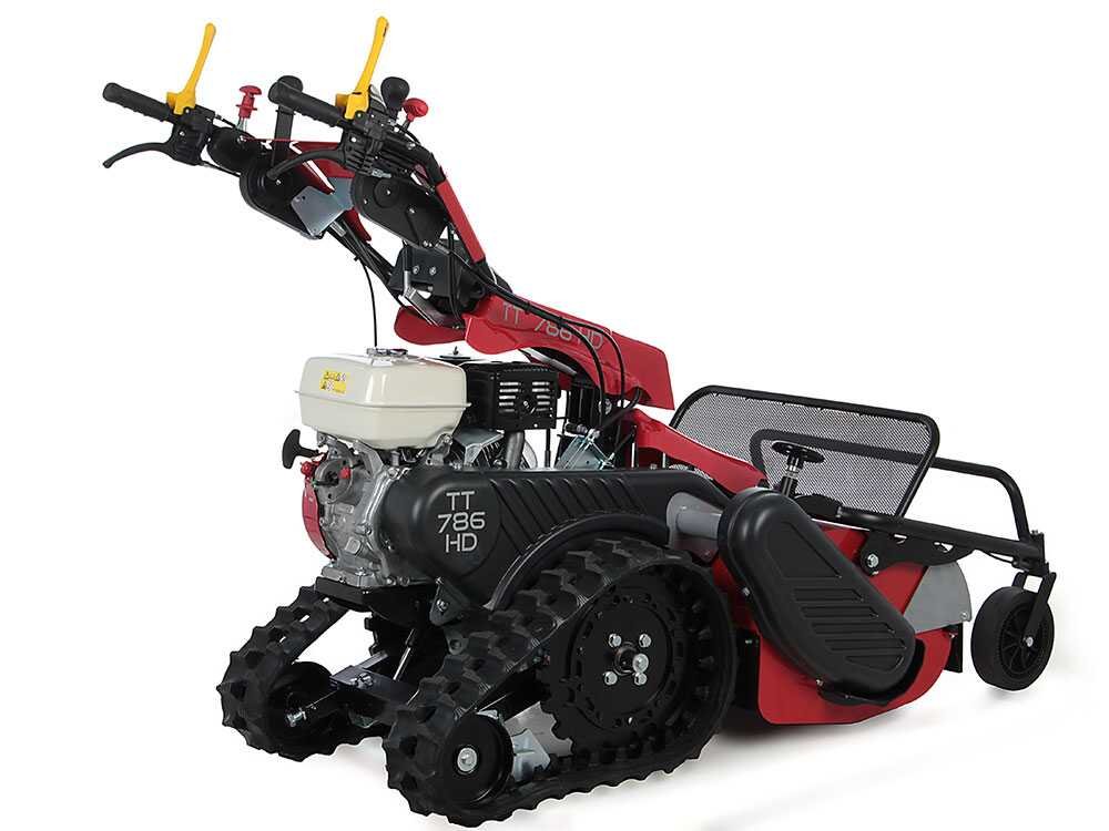 ginko mgm tt 786 hd tondeuse débroussailleuse professionnelle à couteaux sur chenilles honda gx270 - Machines territoires ginko mgm tt 786 hd tondeuse débroussailleuse professionnelle à couteaux sur chenilles honda gx270