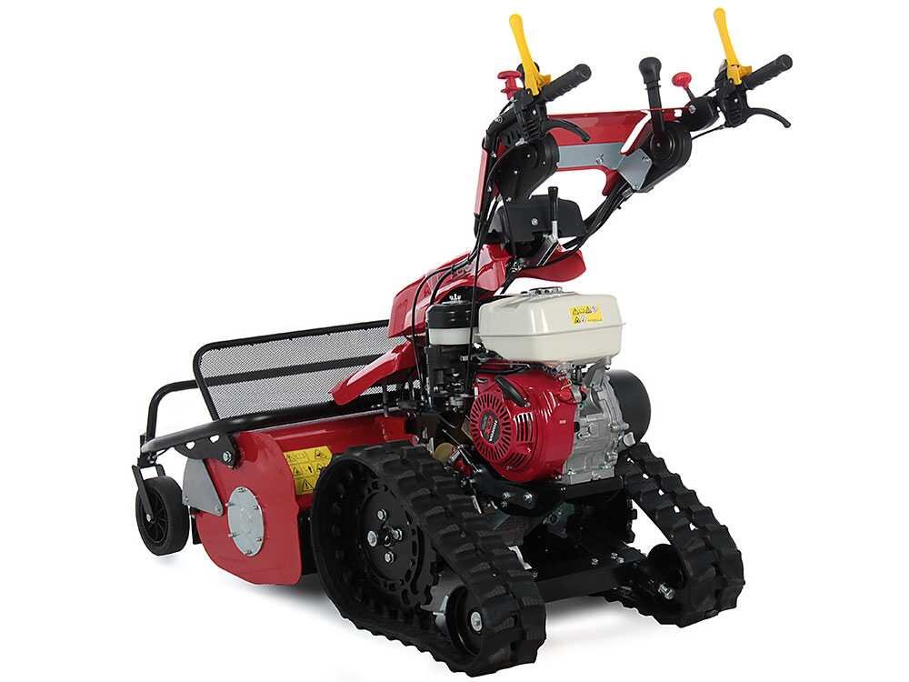 ginko mgm tt 786 hd tondeuse débroussailleuse professionnelle à couteaux sur chenilles honda gx270 - Machines territoires ginko mgm tt 786 hd tondeuse débroussailleuse professionnelle à couteaux sur chenilles honda gx270