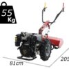 ginko r710 eko motoculteur diesel loncin d404f démarrage électrique