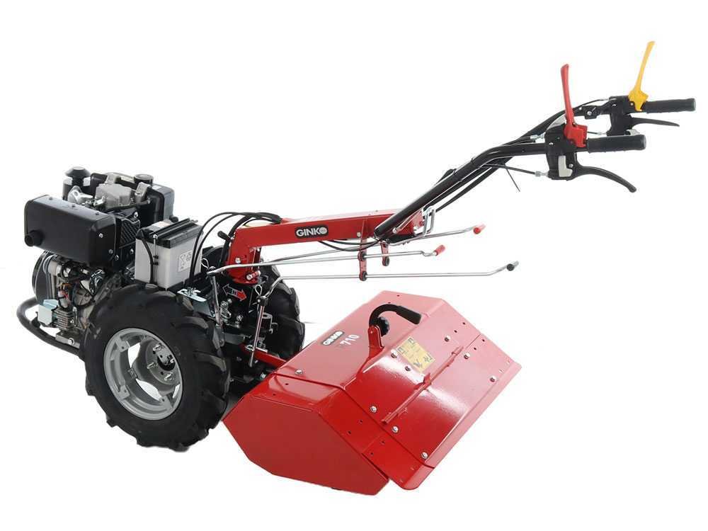 ginko r710 eko motoculteur diesel loncin d404f démarrage électrique