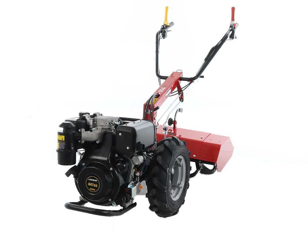 ginko r710 eko motoculteur diesel loncin d404f démarrage électrique
