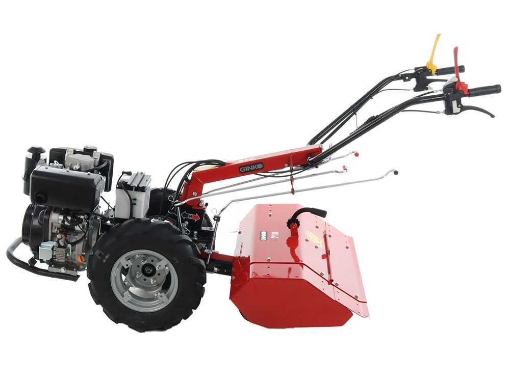 ginko r710 eko motoculteur diesel loncin d404f démarrage électrique