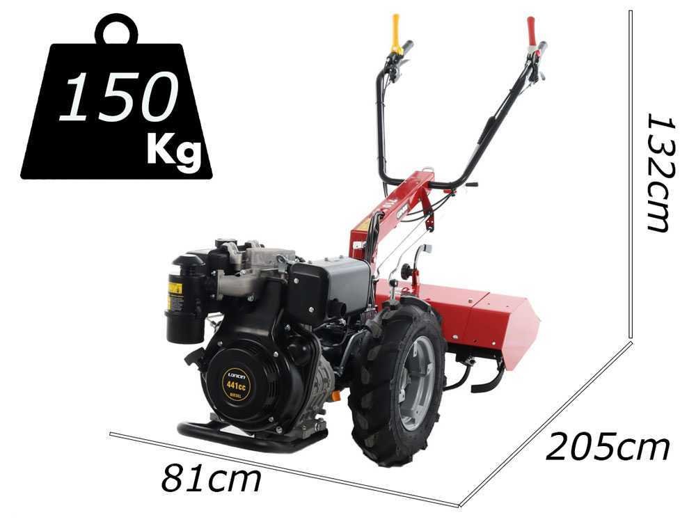 ginko r710 motoculteur diesel loncin lc186f 11 cv - Machines territoires ginko r710 motoculteur diesel loncin lc186f 11 cv