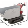 ginko tr 660 brouette à moteur thermique sur chenille dumper moteur honda gx 200 - Machines territoires ginko tr 660 brouette à moteur thermique sur chenille dumper moteur honda gx 200