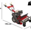 ginko tt790 tondeuse débroussailleuse professionelle à couteaux moteur honda gx270