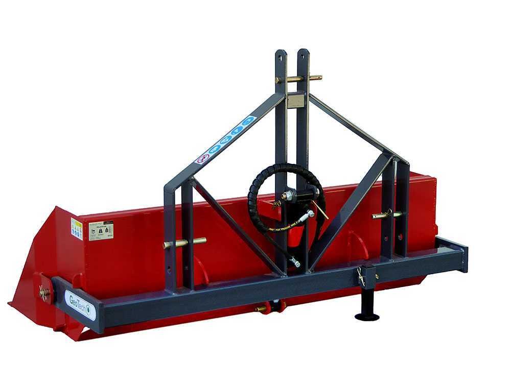 godet à tracteur hydraulique geotech de 160 cm série lourde charge 700 kg - Machines territoires godet à tracteur hydraulique geotech de 160 cm série lourde charge 700 kg