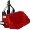 godet à tracteur hydraulique geotech de 160 cm série lourde charge 700 kg - Machines territoires godet à tracteur hydraulique geotech de 160 cm série lourde charge 700 kg