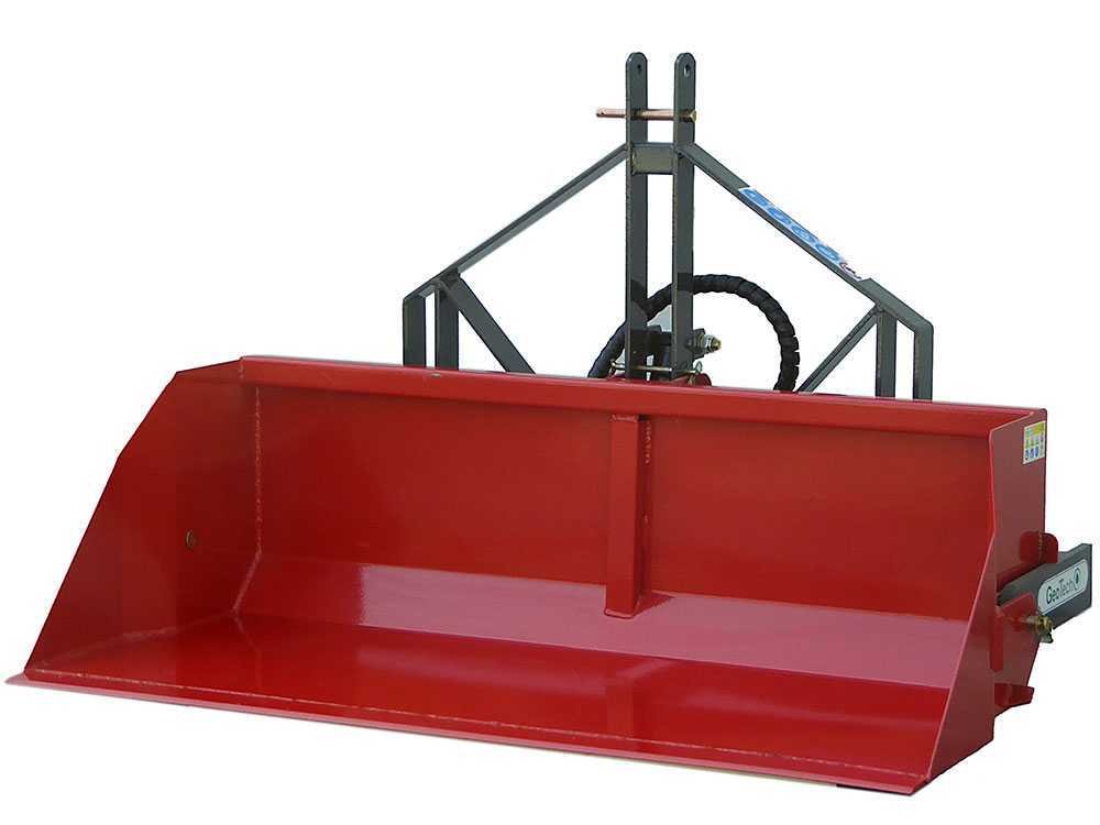 godet à tracteur hydraulique geotech de 160 cm série lourde charge 700 kg godet à tracteur hydraulique geotech de 160 cm série lourde charge 700 kg