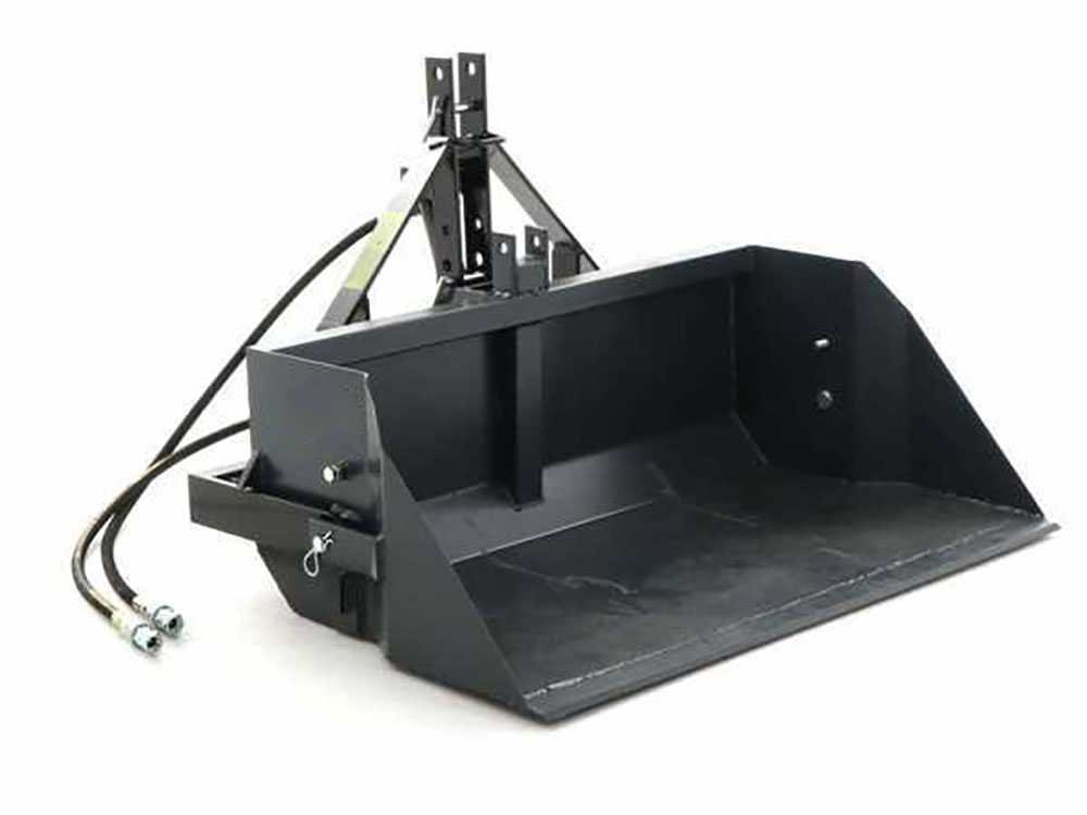 godet arrière hydraulique pour tracteur blackstone b pal h 160 de 160 cm charge 700kg - Machines territoires godet arrière hydraulique pour tracteur blackstone b pal h 160 de 160 cm charge 700kg