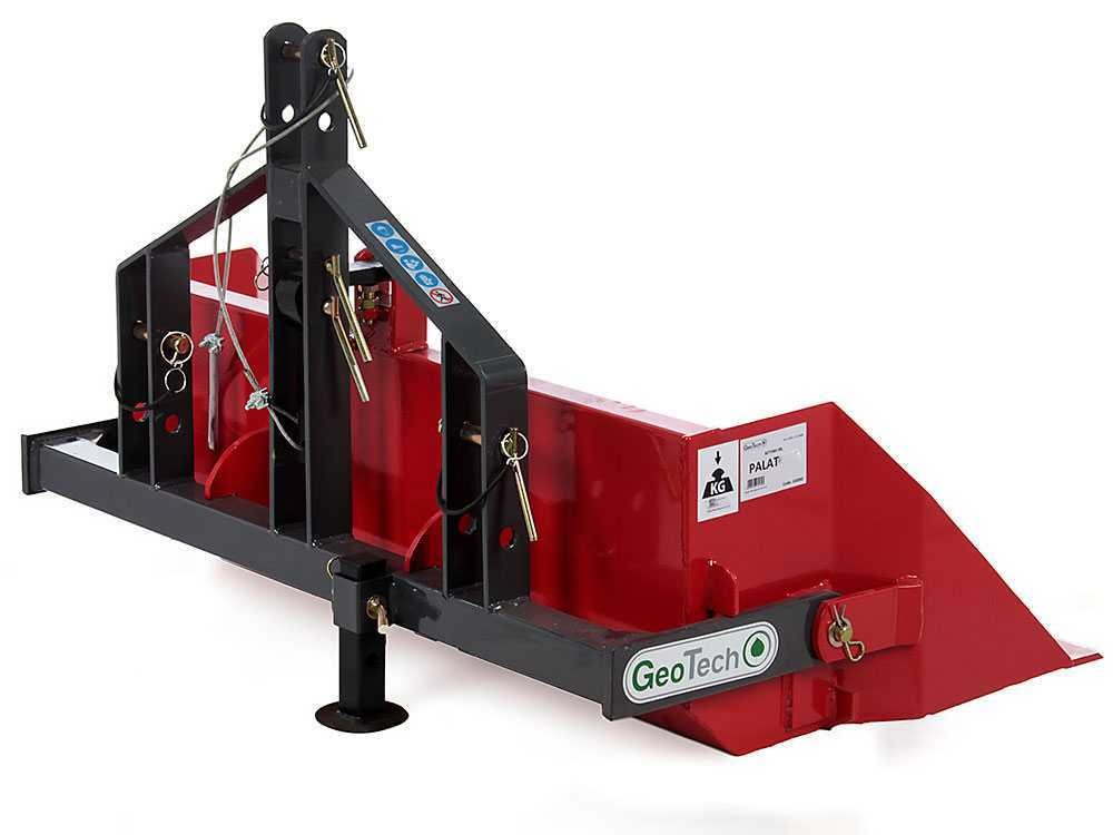 godet arrière pour tracteur geotech de 160 cm série médium lourde capacité charge 700 kg - Machines territoires godet arrière pour tracteur geotech de 160 cm série médium lourde capacité charge 700 kg