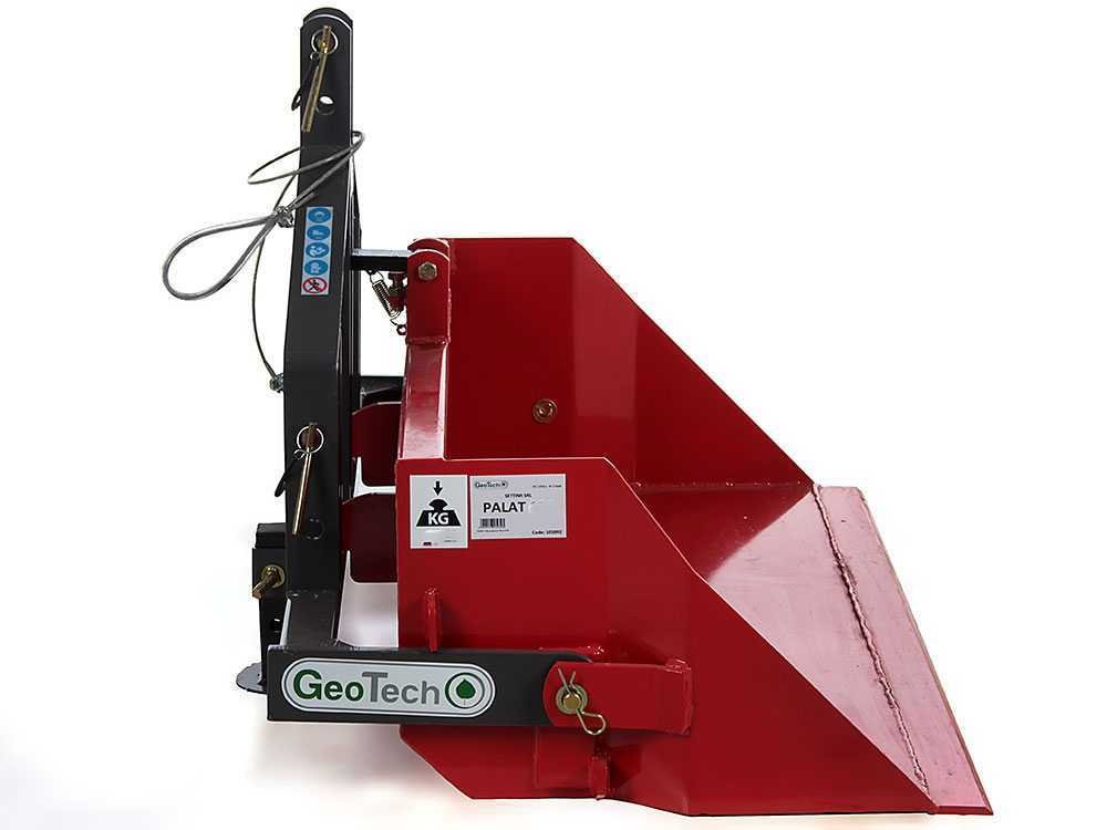 godet arrière pour tracteur geotech de 160 cm série médium lourde capacité charge 700 kg - Machines territoires godet arrière pour tracteur geotech de 160 cm série médium lourde capacité charge 700 kg