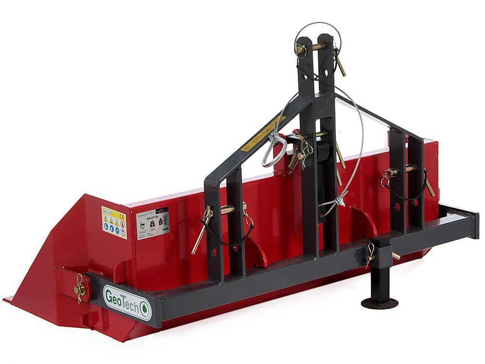 godet arrière pour tracteur geotech de 160 cm série médium lourde capacité charge 700 kg - Machines territoires godet arrière pour tracteur geotech de 160 cm série médium lourde capacité charge 700 kg