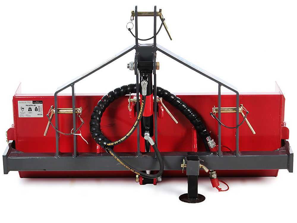 godet hydraulique pour tracteur geotech de 140 cm série médium lourd capacité charge 500 kg
