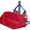 godet postérieur pour tracteur geotech de 180 cm série lourde capacité charge 700 kg - Machines territoires godet postérieur pour tracteur geotech de 180 cm série lourde capacité charge 700 kg