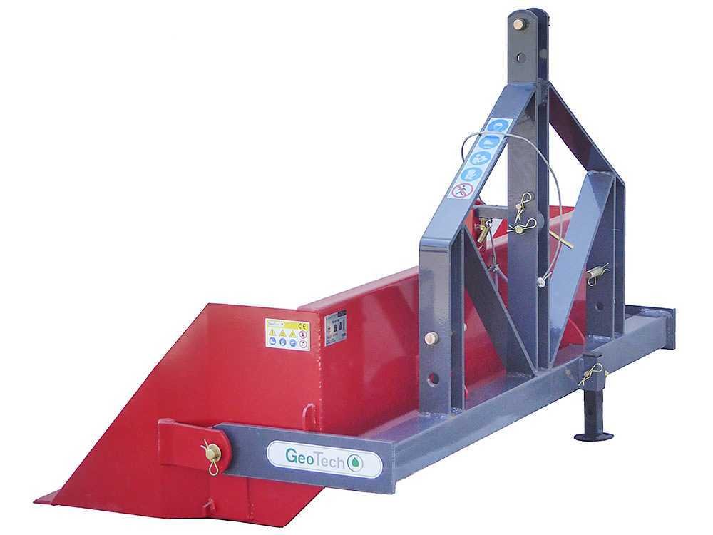 godet postérieur pour tracteur geotech de 180 cm série lourde capacité charge 700 kg - Machines territoires godet postérieur pour tracteur geotech de 180 cm série lourde capacité charge 700 kg