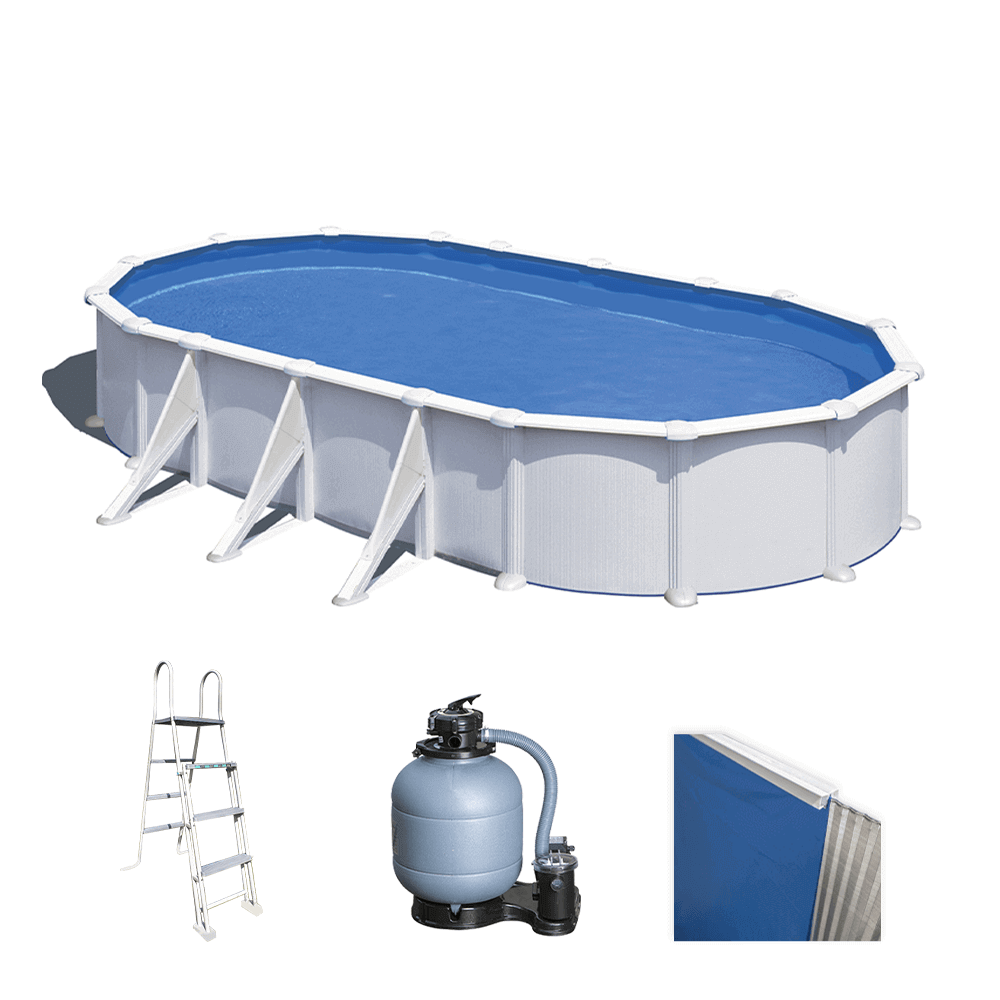 gre atlantis ovale 730 x 375 x 132 cm piscine hors sol en acier gre atlantis ovale 730 x 375 x 132 cm piscine hors sol en acier