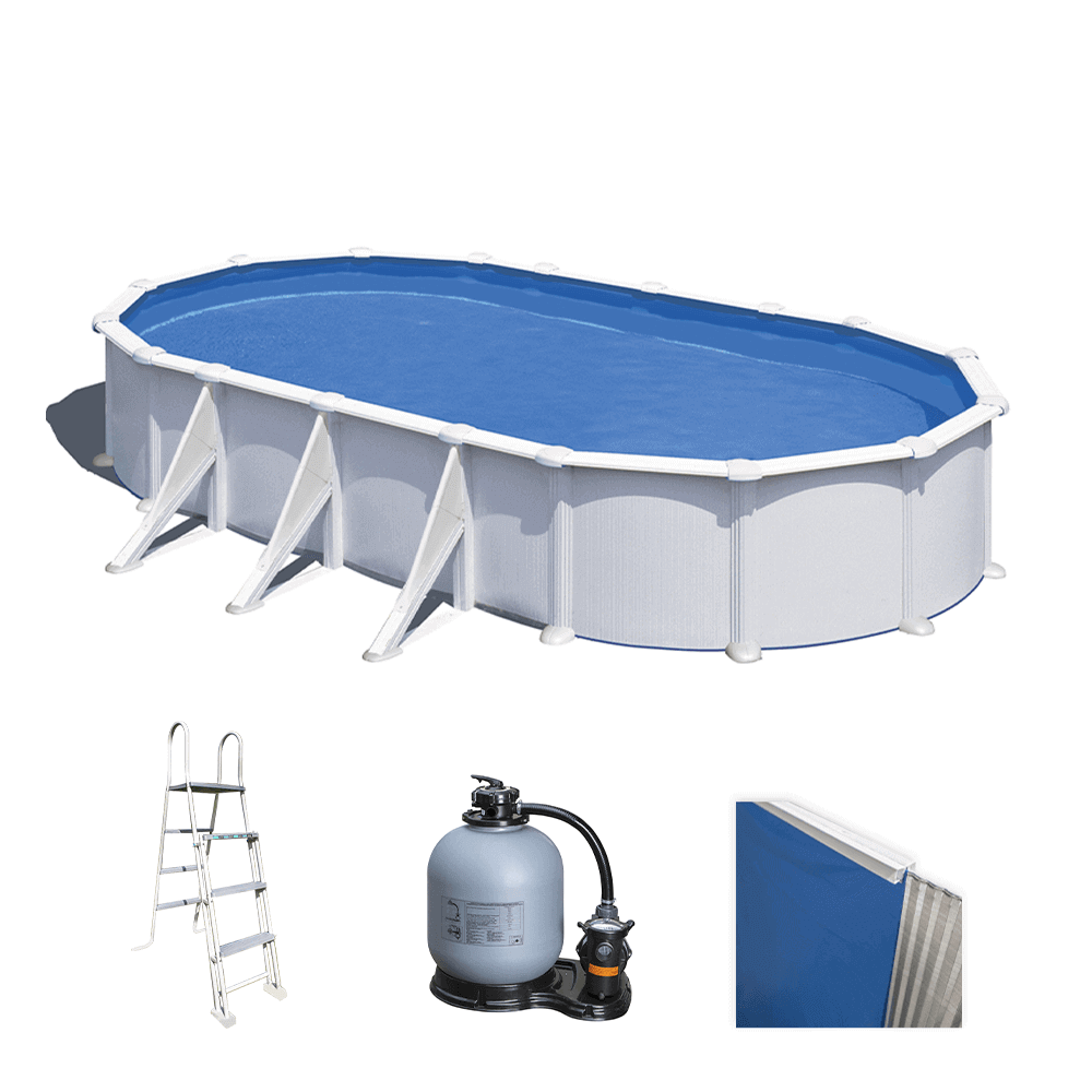 gre atlantis ovale 800x470x132cm piscine hors sol en acier gre atlantis ovale 800x470x132cm piscine hors sol en acier