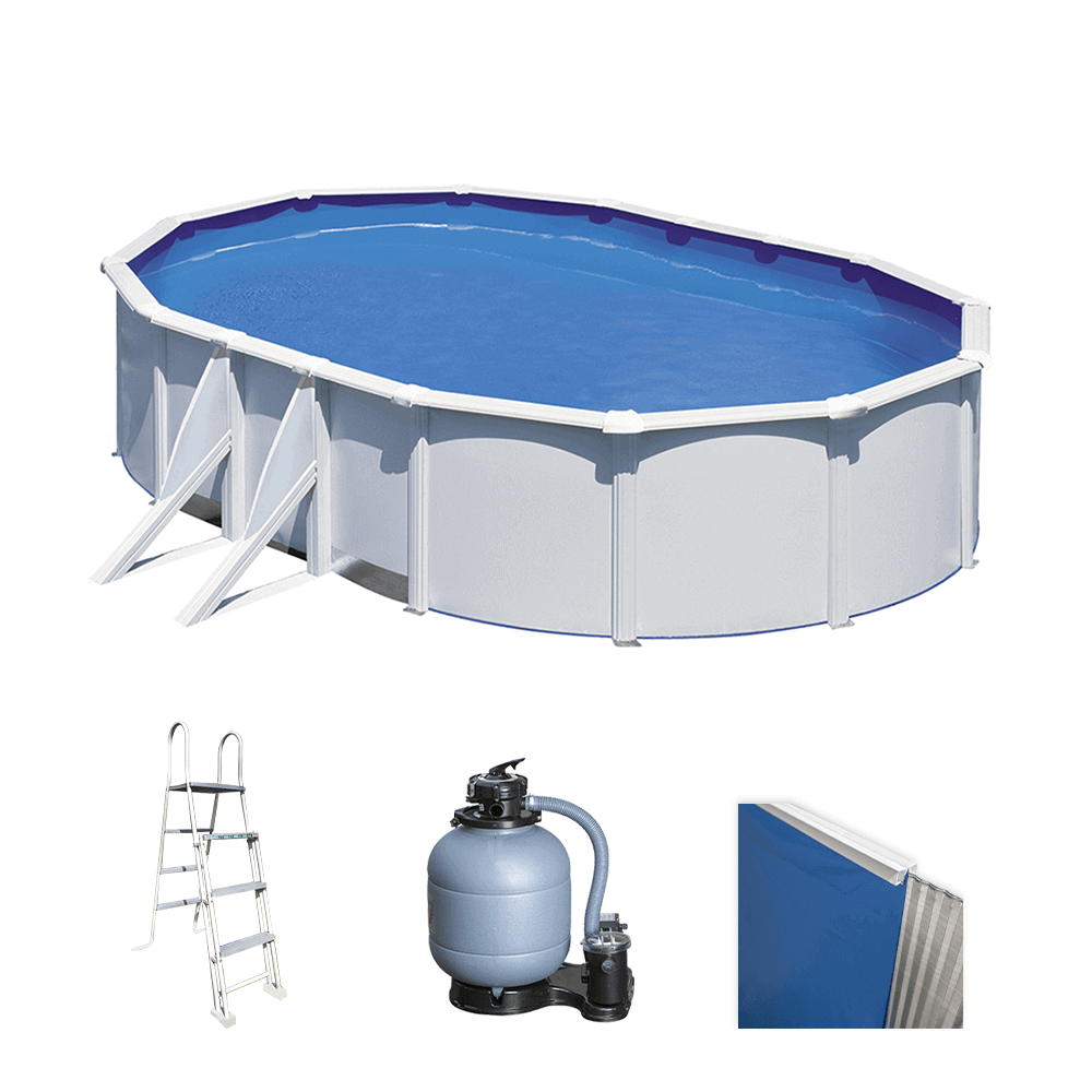 gre fidji ovale 500x300x120cm piscine hors sol en acier gre fidji ovale 500x300x120cm piscine hors sol en acier