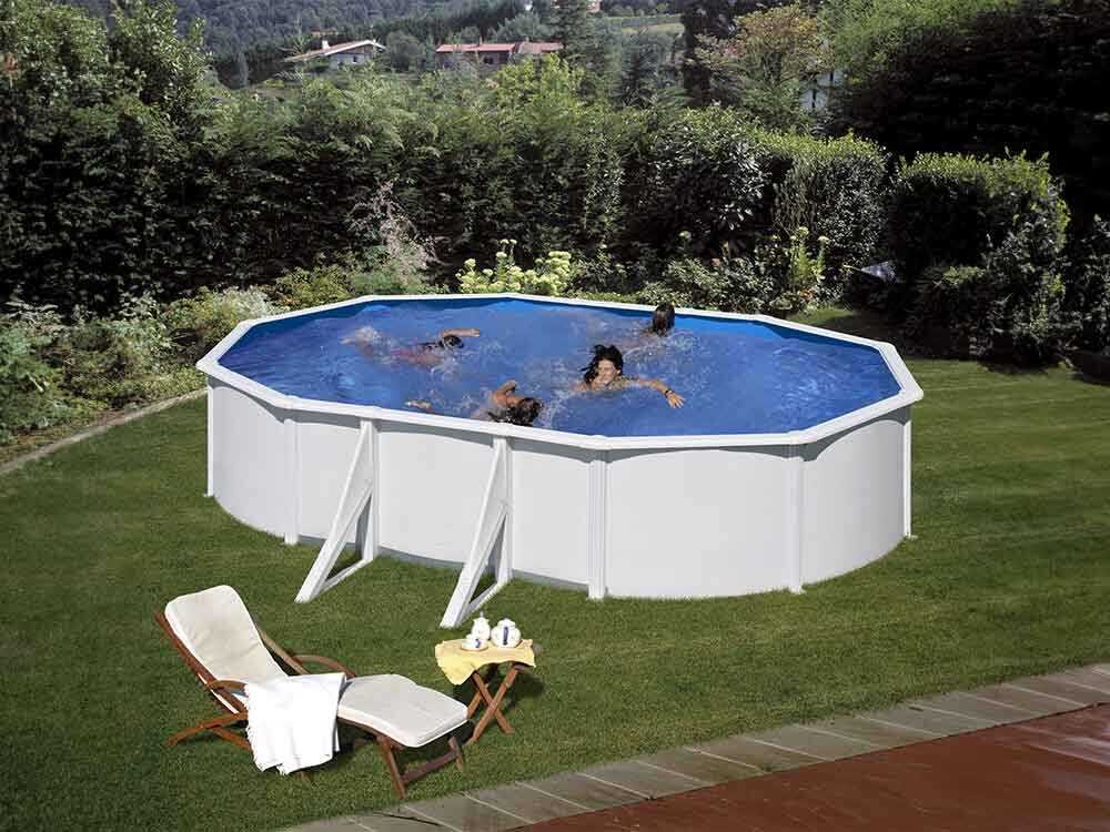gre fidji ovale 610x375x120cm piscine hors sol en acier - Machines territoires gre fidji ovale 610x375x120cm piscine hors sol en acier