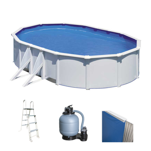 gre fidji ovale 610x375x120cm piscine hors sol en acier gre fidji ovale 610x375x120cm piscine hors sol en acier