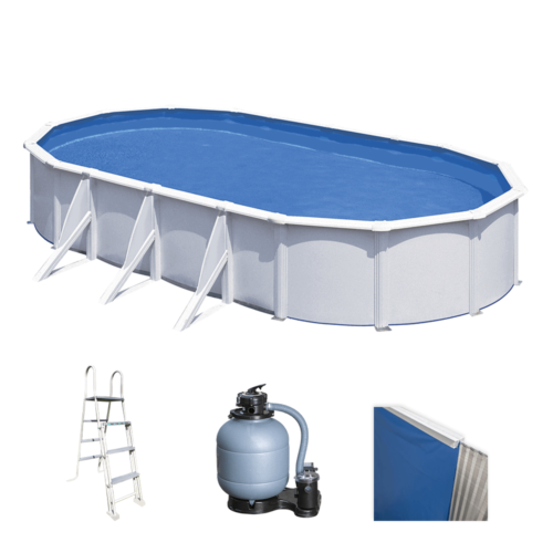 gre fidji ovale 730x375x120cm piscine hors sol en acier gre fidji ovale 730x375x120cm piscine hors sol en acier