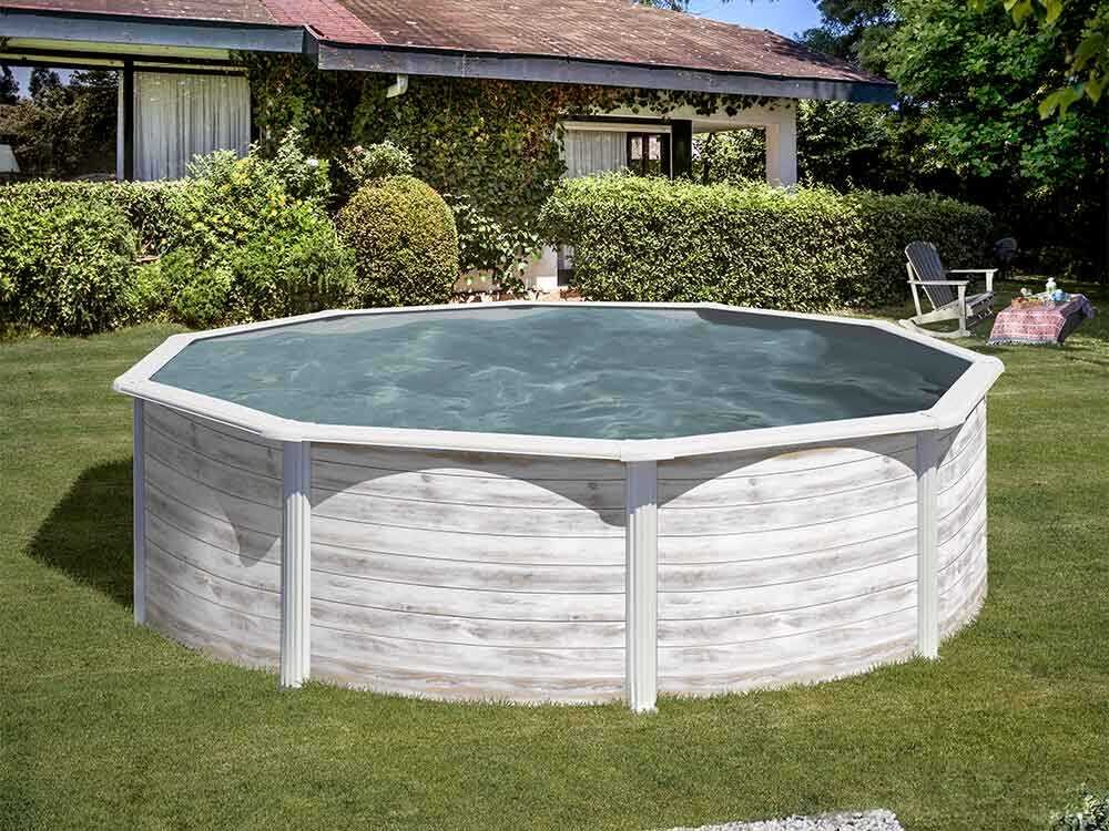 gre finlandia ronde Ø460 x 120 cm piscine hors sol en acier gre finlandia ronde Ø460 x 120 cm piscine hors sol en acier