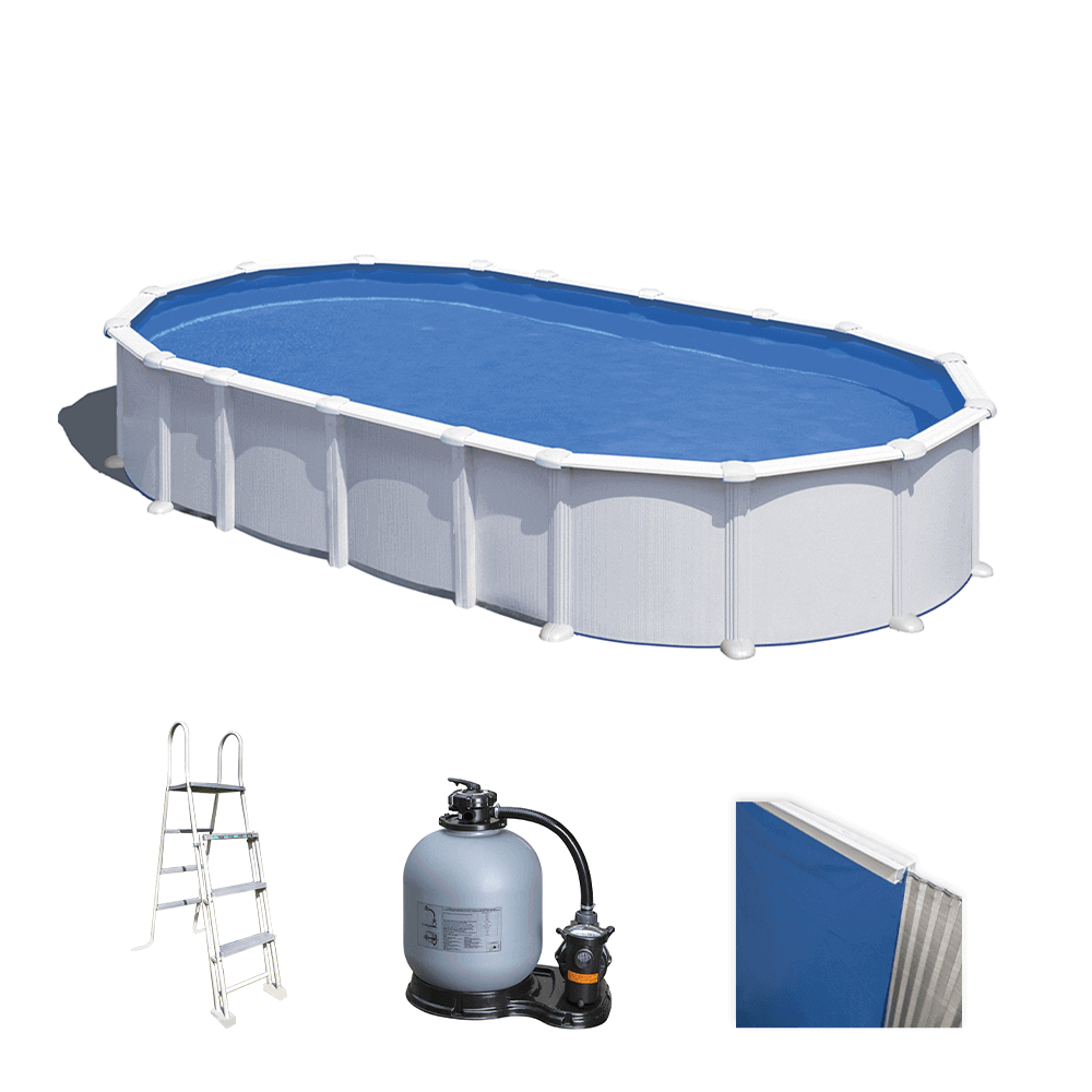gre haiti ovale 730 x 375 x 132 cm piscine hors sol en acier traverses enterrées gre haiti ovale 730 x 375 x 132 cm piscine hors sol en acier traverses enterrées
