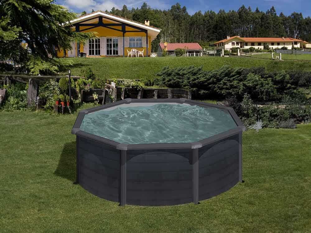 gre kea ronde Ø300 x 120 cm piscine hors sol en acier gre kea ronde Ø300 x 120 cm piscine hors sol en acier