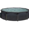 gre kea ronde Ø460 x 120 cm piscine hors sol en acier