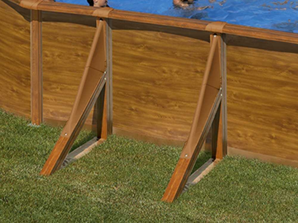 gre pacific ovale 610 x 375 x 120 cm piscine hors sol en acier - Machines territoires gre pacific ovale 610 x 375 x 120 cm piscine hors sol en acier
