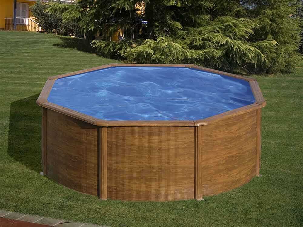 gre pacific ronde Ø300 x 120 cm piscine hors sol en acier gre pacific ronde Ø300 x 120 cm piscine hors sol en acier