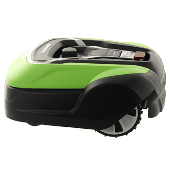 greenworks optimow 10 grl110 robot tondeuse avec câble périphérique greenworks optimow 10 grl110 robot tondeuse avec câble périphérique