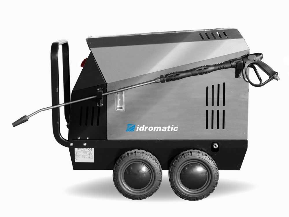 idromatic astra 200.15 nettoyeur haute pression eau chaude triphasé pompe en laiton